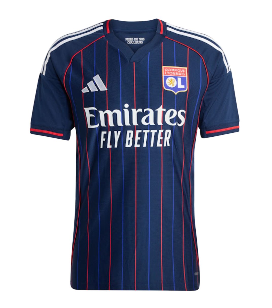 Camiseta Olympique de Lyon 25/26 - Segunda Equipación