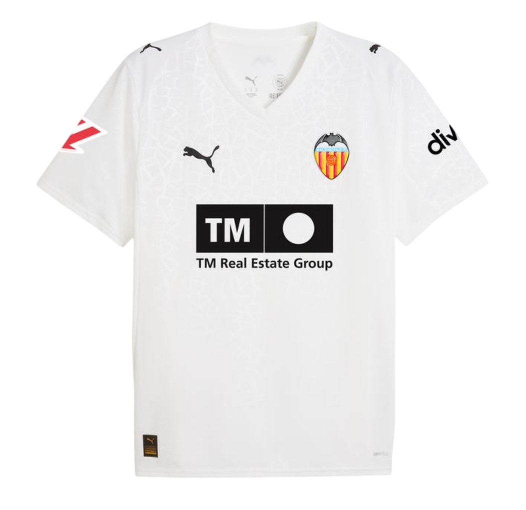 Camiseta Valencia 25/26 - Primera Equipación