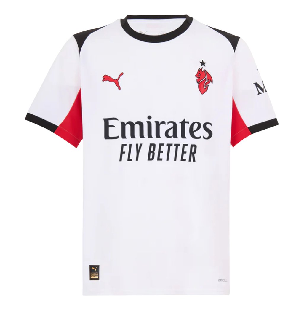 Camiseta AC Milan 25/26 - Segunda Equipación